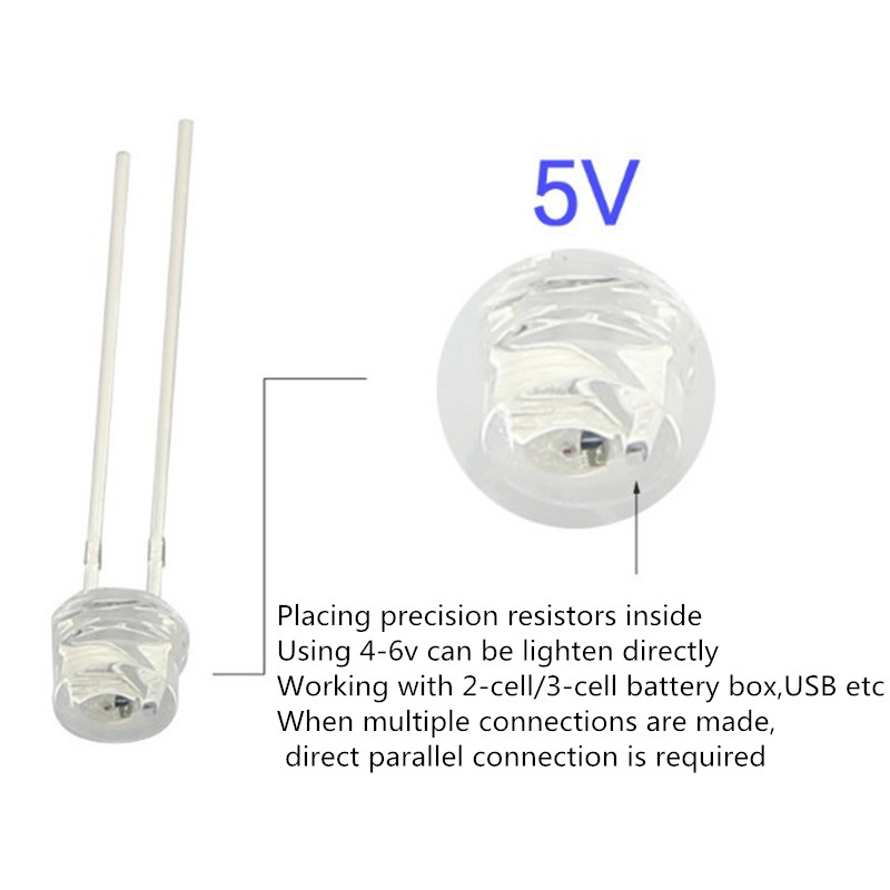 Yellow Food Snacks - ĐÈN LED 5V 12V 5mm 3mm