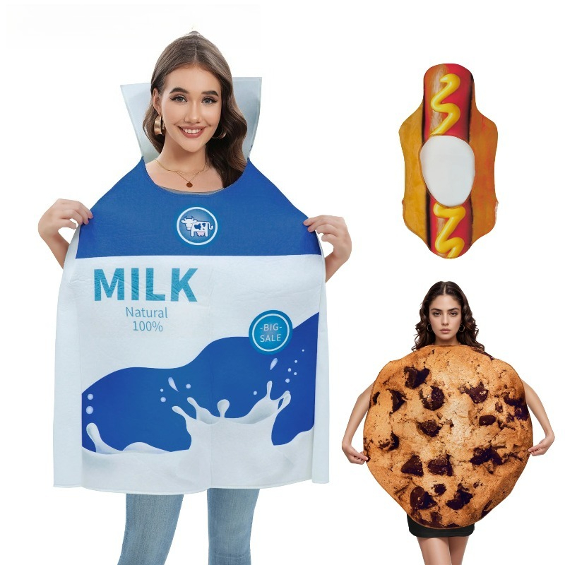 Matcha Cookie Box - Milk Box Cookie Cosplay Costume Adult
