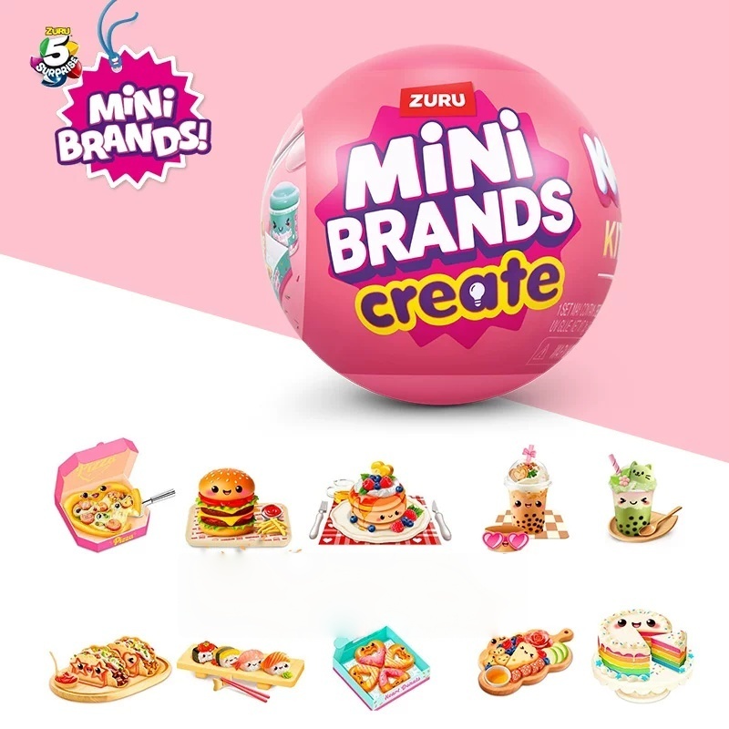 Zuru Mini Brands Create Disney - đánh giá và giá Food Snacks Brands