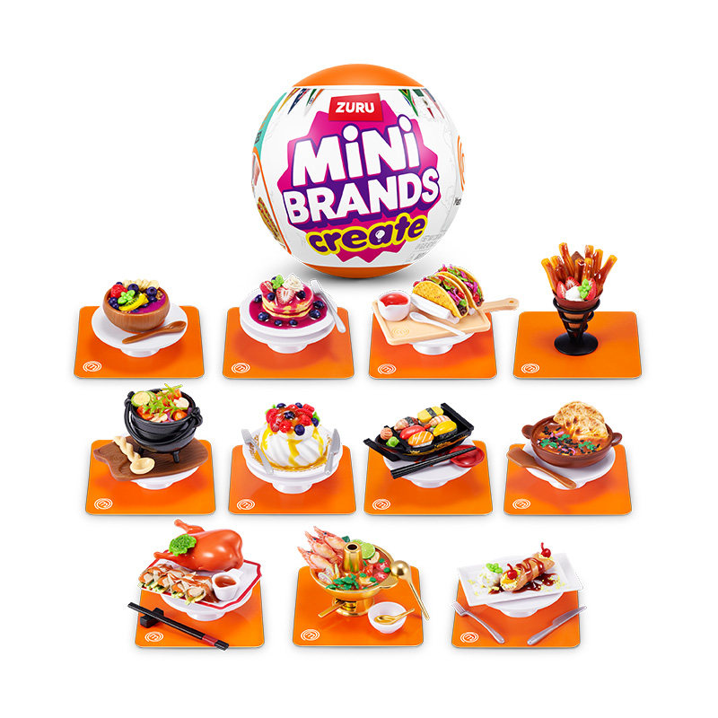 Zuru Mini Brands Create Disney - đánh giá và giá Food Snacks Brands