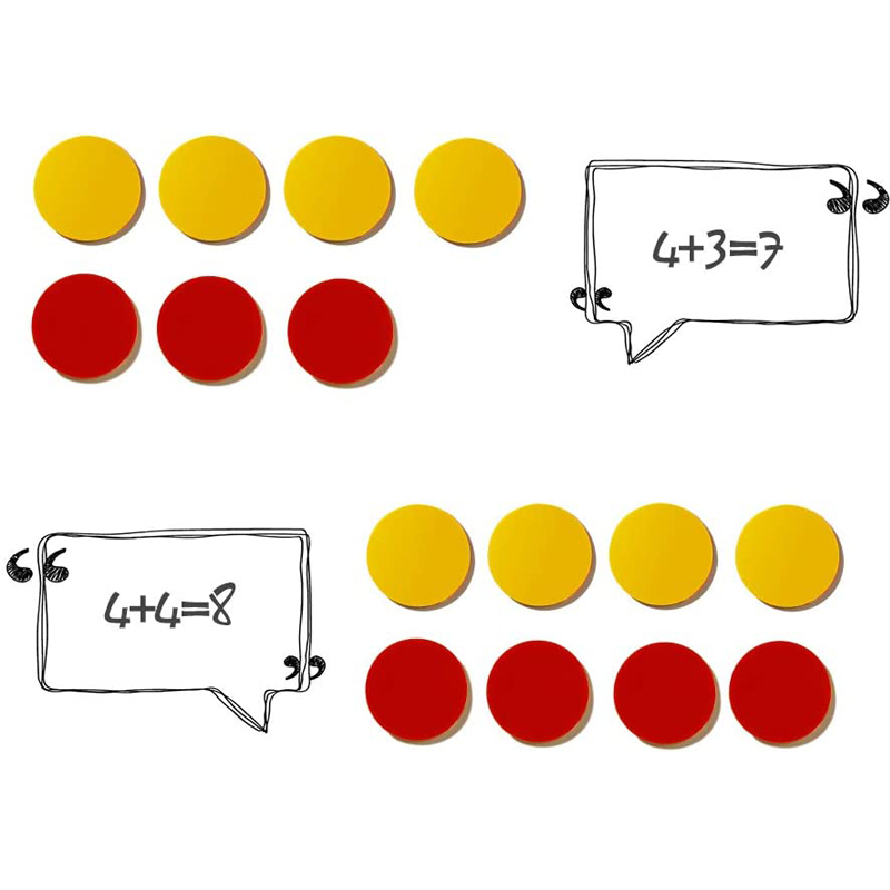 Red Yellow Counters Two Color  - đánh giá và giá Yellow Food Snacks