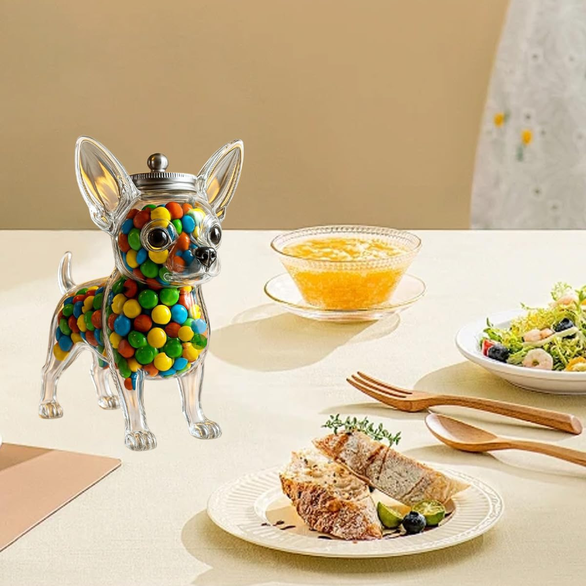 Chihuahua Shaped Container Fre - đánh giá và giá Food Snacks For Christmas
