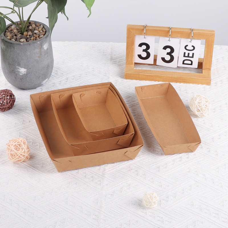 10/30/50pcs Kraft Paper Dispos - đánh giá và giá Food Snacks For Christmas