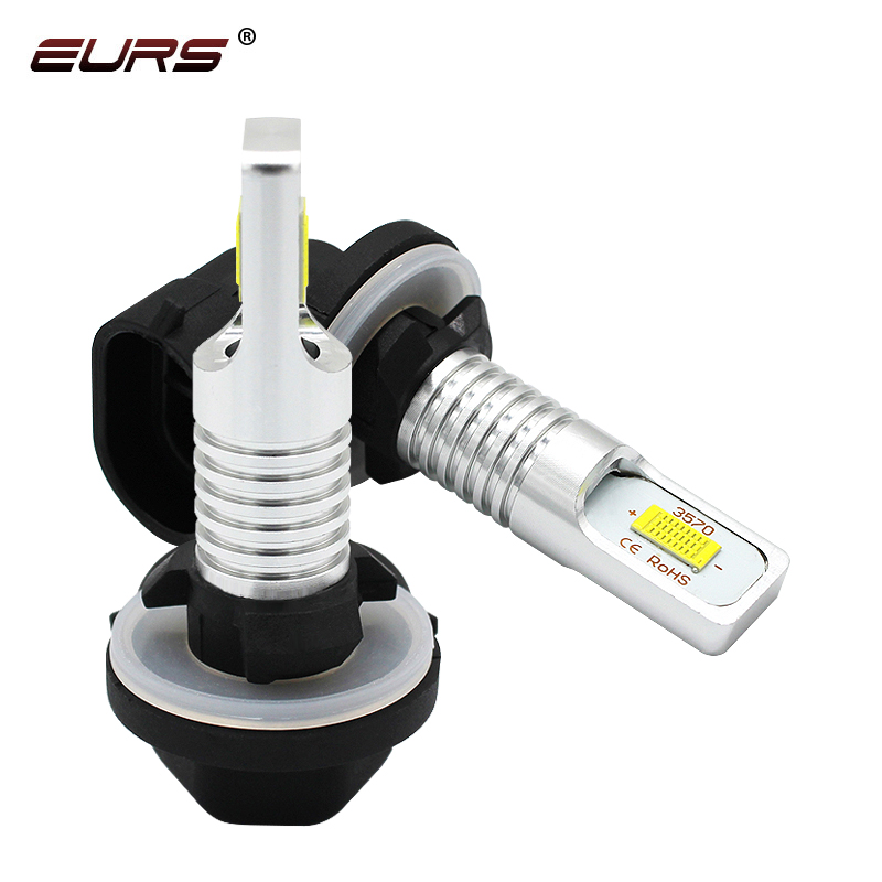 EURS 2 Chiếc H7 Đèn Led Sương  - đánh giá và giá Yellow Food Snacks