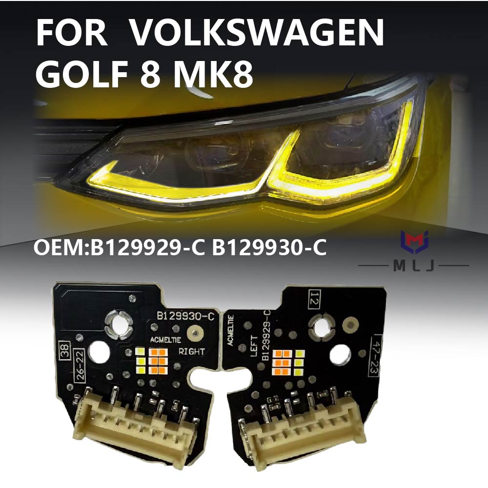For Volkswagen Golf 8 MK8 B129 - đánh giá và giá Yellow Food Snacks