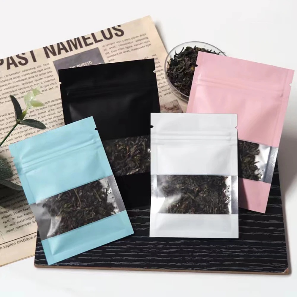 100Pcs Zip Lock Mylar Foil Bag - đánh giá và giá Food Snacks For Christmas