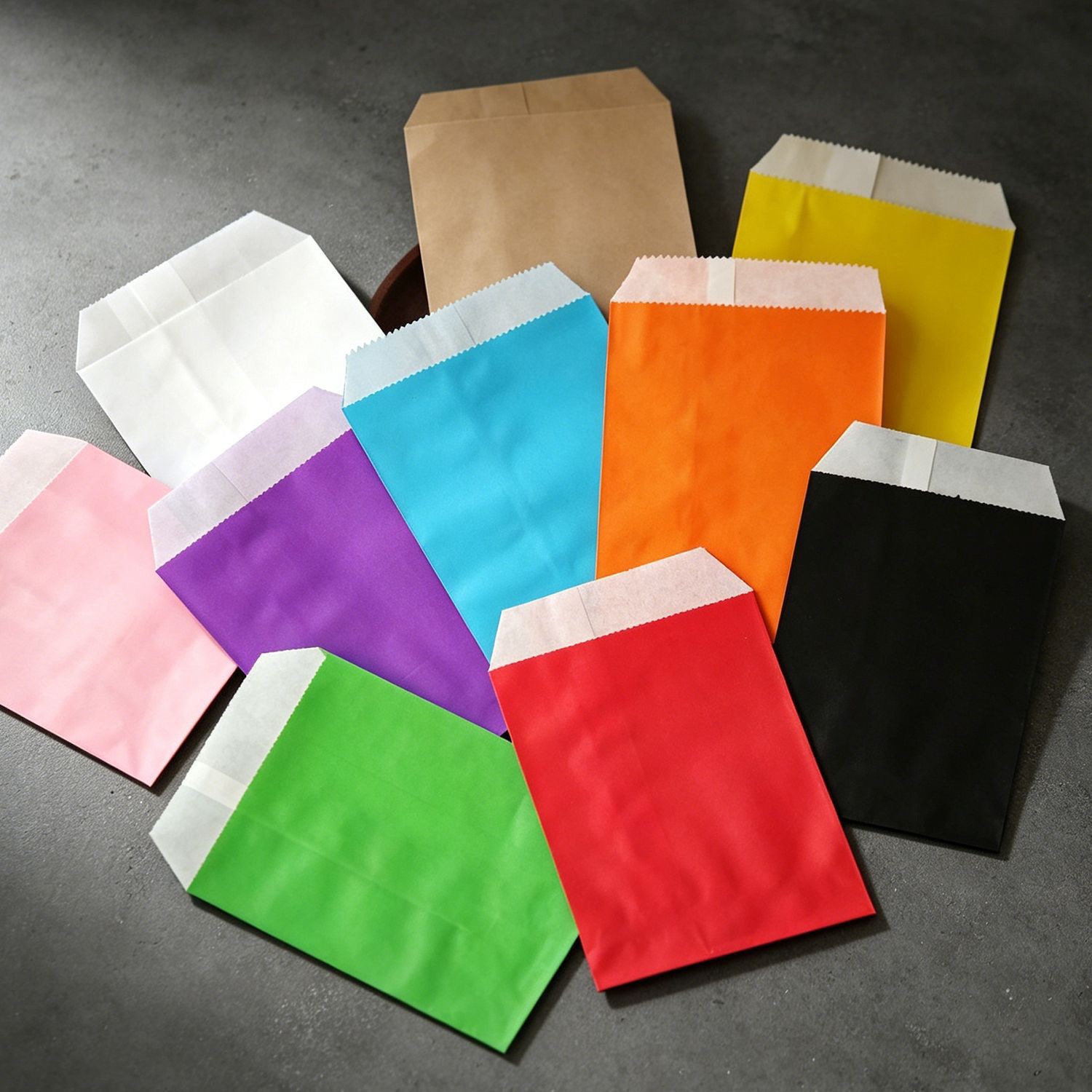 50/100pcs color Gift Kraft Pap - đánh giá và giá Food Snacks For Christmas