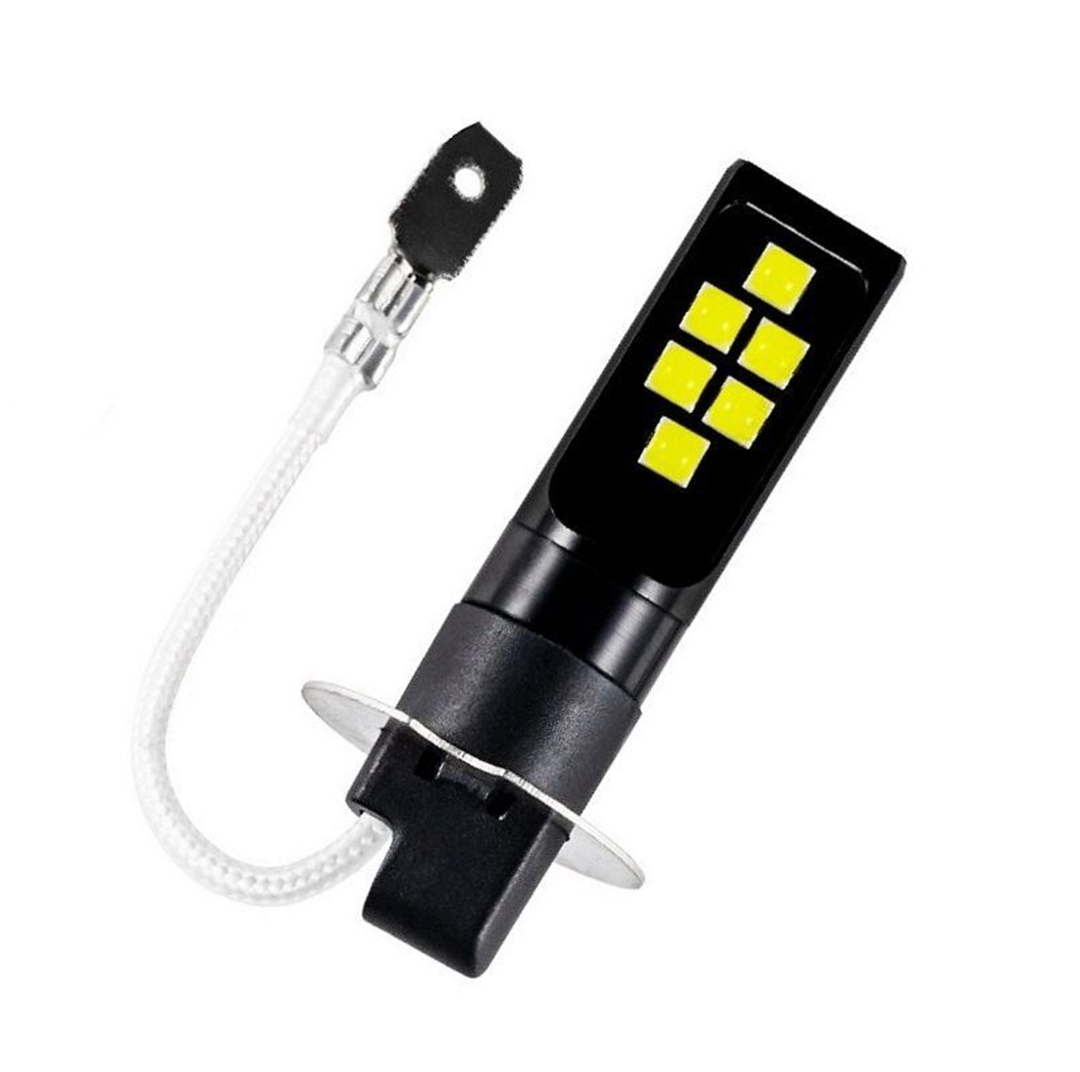 2Pcs Car H3 LED Fog Lights Upg - đánh giá và giá Yellow Food Snacks