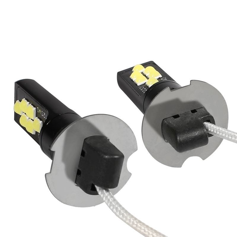 2Pcs Car H3 LED Fog Lights Upg - đánh giá và giá Yellow Food Snacks